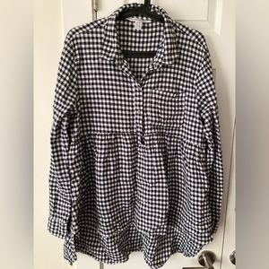 ~3/$20~ Brushed cotton checkered top